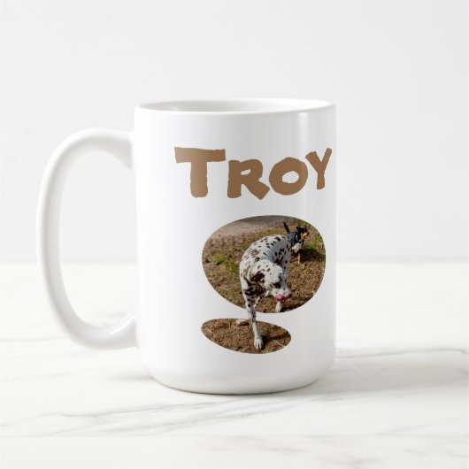 Troy名Dalmatian、コーヒーマグ コーヒーマグカップ (左)