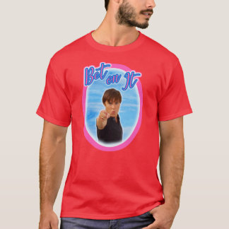 Troy Bolton Says Bet On It High School Musical Zac Tシャツ