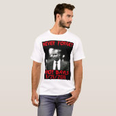 Troy Davis, Never 忘れ -- Tシャツ (正面フル)
