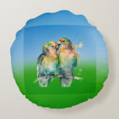 Trreal's Home & Living Decor Pillow ラウンドクッション (裏面)