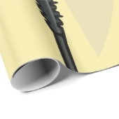 TRRSオーディオジャックコネクタ技術ガジェットイラストレーション ラッピングペーパー (ロールコーナー)