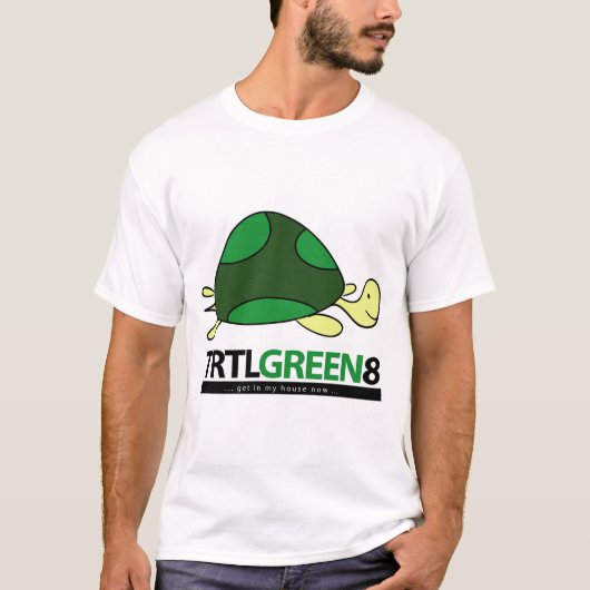 TRTLGREEN8 Tシャツ (正面)