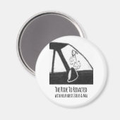 TRTR fuzzy dice button マグネット (正面/裏面)