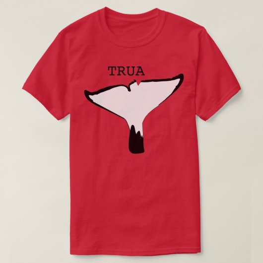 TRUA the killer whereces尾羽 Tシャツ (デザイン正面)