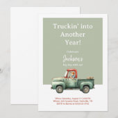 Truck Birthday Invitation • Boys Party 招待状 (正面/裏面)
