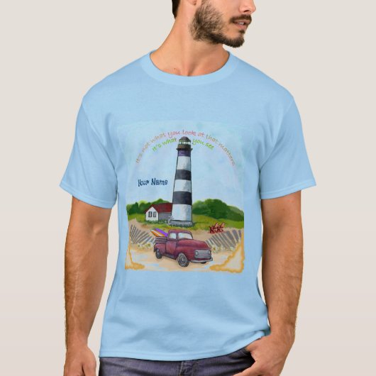 Truck Choice  Lighthouse  Tシャツ (正面)