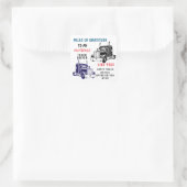 Truck Driver Appreciation Week| サンクタグ スクエアシール (バッグ)