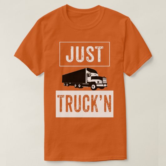 Truck Driver gift 2 Tシャツ (デザイン正面)