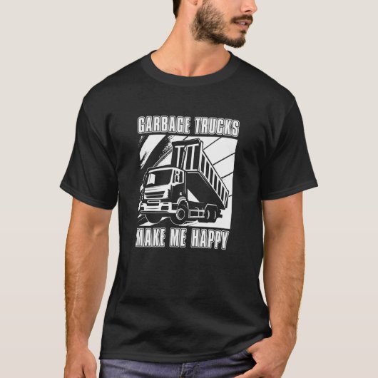 Truck Driver Humor Big Rig  Trucking Trucker Garba Tシャツ (正面)