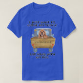 Truck Driving Dog American Cocker Spaniel  Tシャツ (デザイン正面)