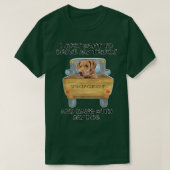 Truck Driving Dog Chesapeake Bay Retriever  Tシャツ (デザイン正面)