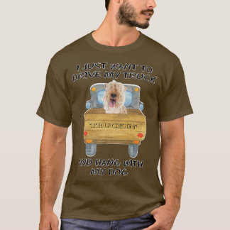 Truck Driving Dog Lakeland Terrier2802 Tシャツ