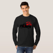 Truck Heart Love Valentines Tシャツ (正面フル)