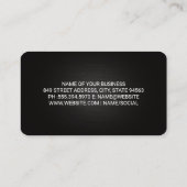 Truck in Motion | Shipping Transport 名刺 (裏面)