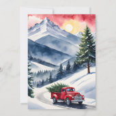 Truck on over Christmas party open house 招待状 (裏面)