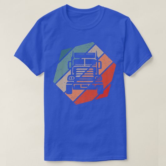 Truck Retro Style Vintage2841 Tシャツ (デザイン正面)