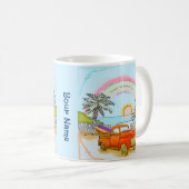Truck Surfer  Lighthouse mug コーヒーマグカップ (正面右)