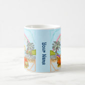 Truck Surfer  Lighthouse mug コーヒーマグカップ (中央)