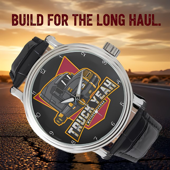 Truck Yeah! Mother Trucker Energy 腕時計 (クリエイターアップロード済み)