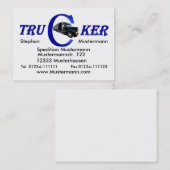 Trucker 名刺 (正面/裏面)