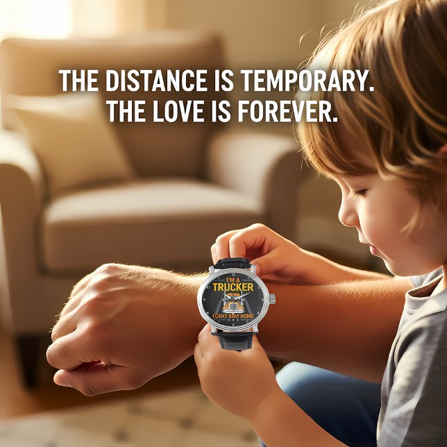 Trucker: Can't Stay Home 腕時計 (クリエイターアップロード済み)