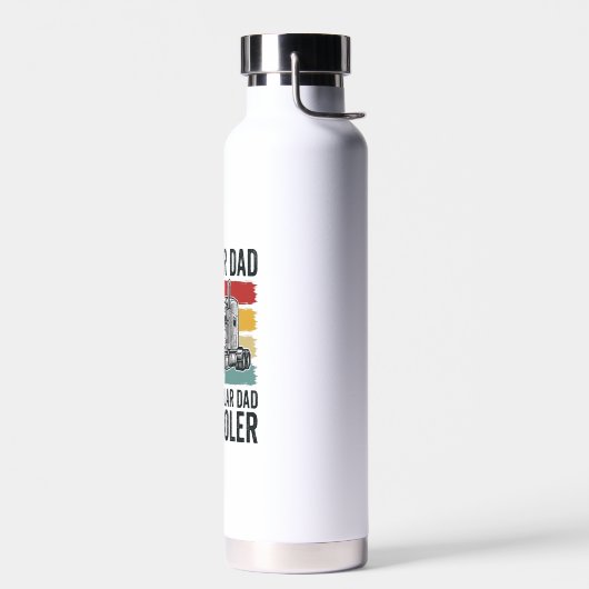 Trucker Dad Like a Regular Dad But Cooler Shirt_1 ウォーターボトル (左面)