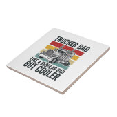 Trucker Dad Like a Regular Dad But Cooler Shirt_1 タイル (側面)