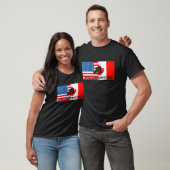 Trucker For Freedom Convoy 2022、アメリカのカナダ人 Tシャツ (ユニセックス)