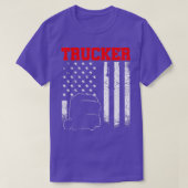 Trucker Funny Truck Driver 2953 Tシャツ (デザイン正面)