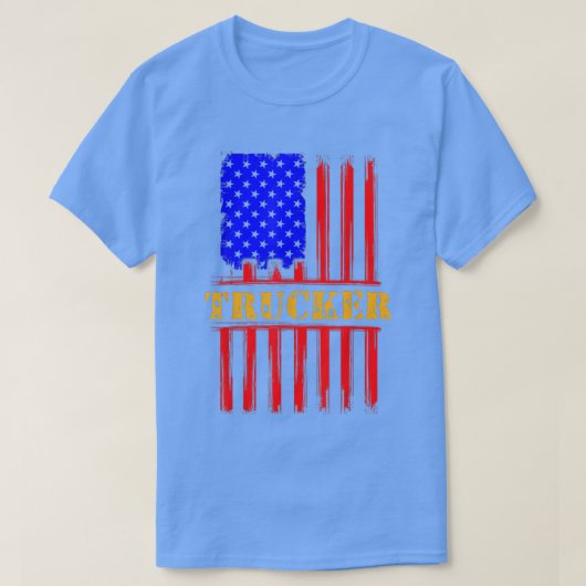 Trucker Funny Truck Driver 2983 Tシャツ (デザイン正面)
