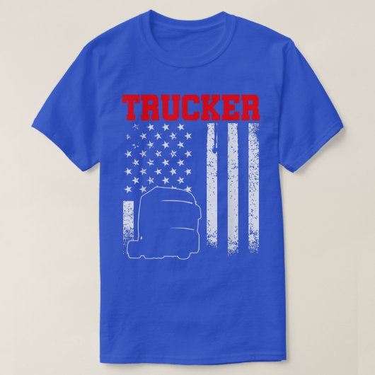 Trucker Funny Truck Driver 2993 Tシャツ (デザイン正面)