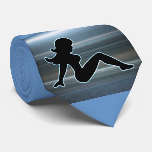 Trucker Girl on Metal ネクタイ (ロール)