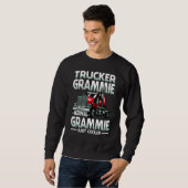 Trucker Grammie Like A Normal Grammie Just Cooler スウェットシャツ (正面フル)