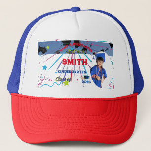 Trucker Hat大学院幼稚園の写真と名前 キャップ