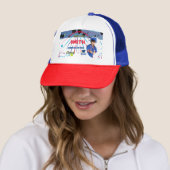 Trucker Hat大学院幼稚園の写真と名前 キャップ (インサイチュ)