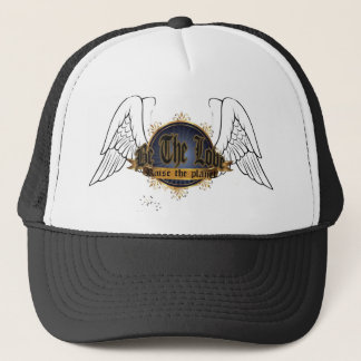 TRUCKER-HAT BE THE LOVE BLK キャップ
