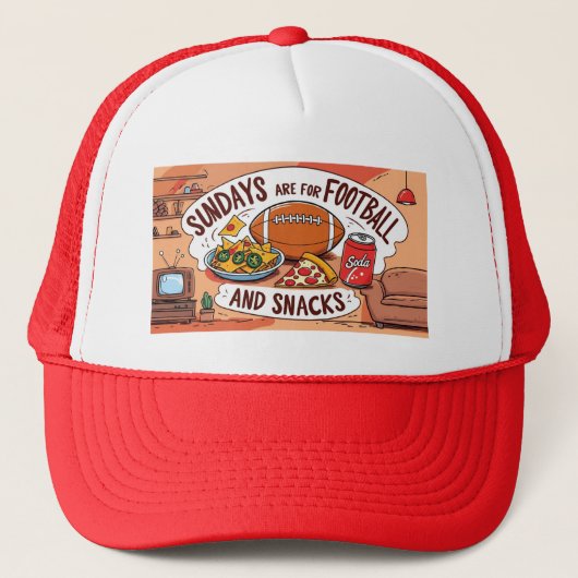 Trucker Hat- Fun Trucker Hat キャップ (正面)