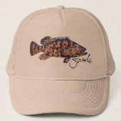 Trucker Hat Grouper キャップ (正面)