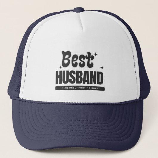 Trucker Hat Unsupporting Role-Husband キャップ (正面)