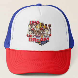 Trucker hat USA cricket team printed キャップ