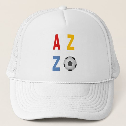 Trucker Hat  white  ARIZONA SPORT  キャップ (正面)
