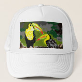 Trucker Hats : Tropicle Birds キャップ (正面)