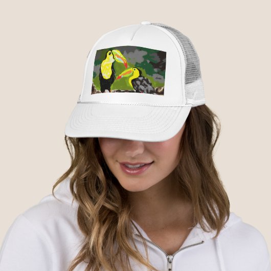 Trucker Hats : Tropicle Birds キャップ (インサイチュ)