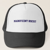 Trucker-Magnificent Biscuit キャップ (正面)