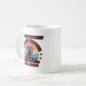 Trucker Mother Son Bond Family Road Love Design コーヒーマグカップ (正面左)