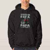 Trucker Papa Like A Normal Papa Just Cooler   パーカ (正面)