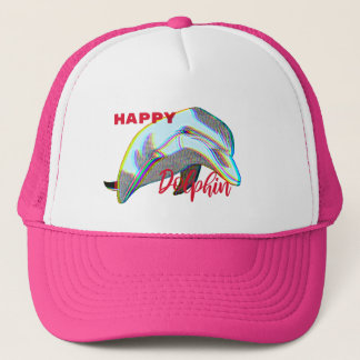 Trucker Pet Happy Dolphin キャップ