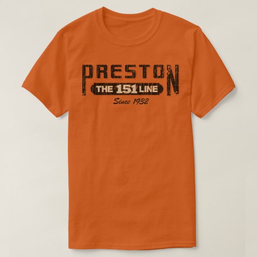 Trucker Preston Trucking Co  Tシャツ (デザイン正面)