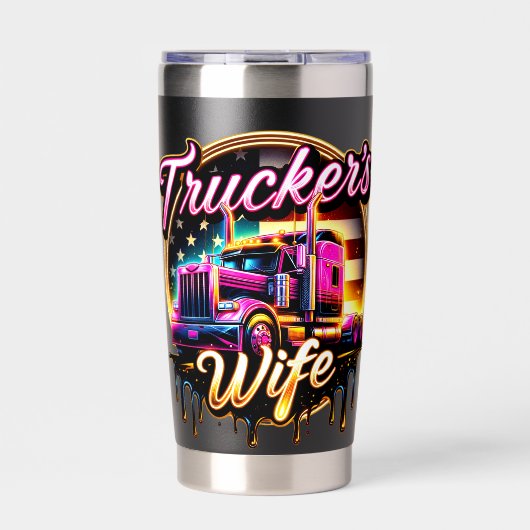 Trucker’s Wife Tumbler 保温保冷タンブラー (正面)