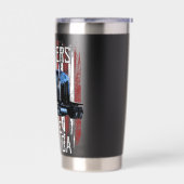 Truckers Move America 保温保冷タンブラー (左面)